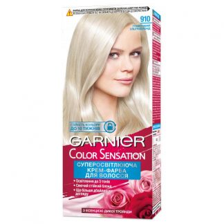 Краска для волос GARNIER Sensation 910 Графитовый ультраблонд
