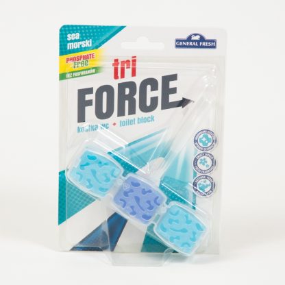 Bloc aromatic de toaletă General Fresh 45g Ocean Tri Force 1