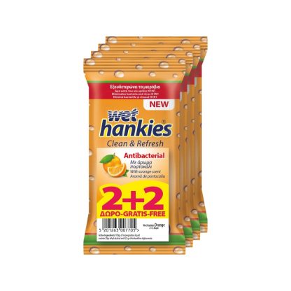 Servetele umede WET HANKIES 15buc Orange 1
