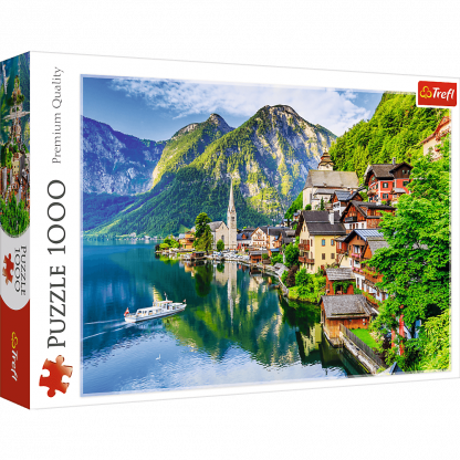 Puzzle Trefl 1000 piese Hallstatt, Austria 68,3*48cm 10670 1