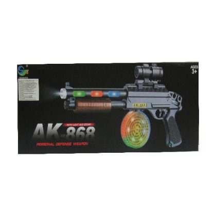 Автомат музыкальный в коробке AK-868 - Сleber