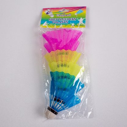 Fluturasi p/u badminton colorat in pachet 6buc 1