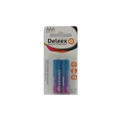 Батарейки Deleex 3A 1.5V 2шт 1