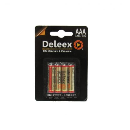 Set baterii Deleex Alkaline 3A 1.5V 4buc 1