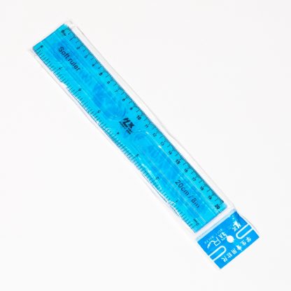 Rigla din plastic flexibila 20cm 1