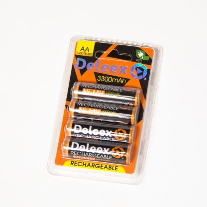 Набор батареек Deleex Rechargeable 2A 1.2V 3300mAh 4шт 1