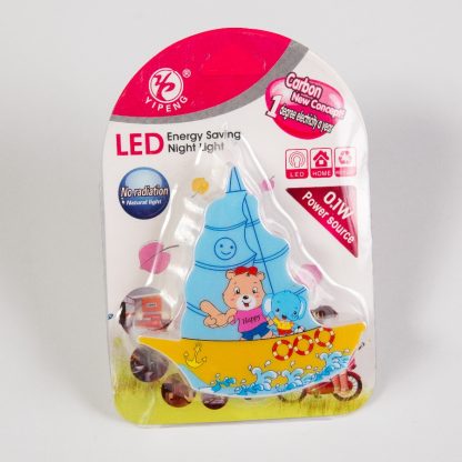 Ночник детский LED корабль - Сleber
