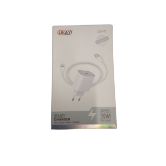 Шнур для подзарядки Iphone и зарядное устройство USB-С (4130) 141-4