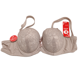 Sutien p/u dame o culoare cupa semicerc dantelata m.36-42
