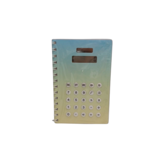 Carnet 18*13cm pe spirala cu calculator pe coperta