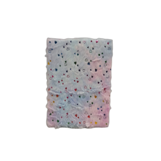 Carnet 21*15cm pufos, colorat, stele/inimi