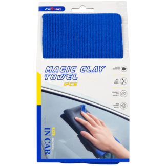 Laveta p/u automobil microfibra cu o parte din cauciuc 30*30cm C2836