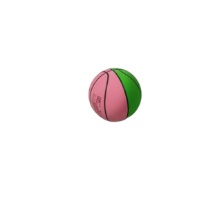 Minge spongioasa, doua culori Basket Ball 9cm