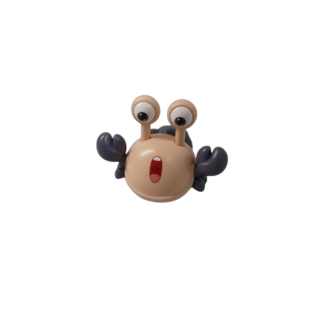 Jucarie mecanica plastic crab cu ochi mari 7*9cm
