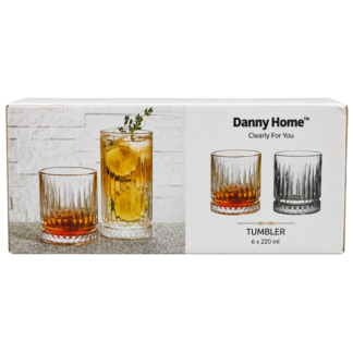 Set pahare p/u whisky 6buc 220ml Danny Home