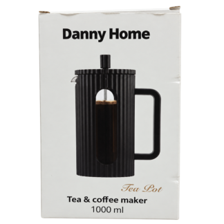 Infuzor p/u ceai metal. cu insertie din sticla 1000ml Danny Home