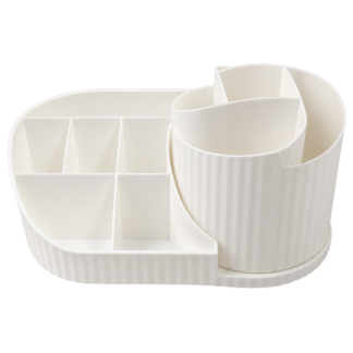 Organizator p/u cosmetica din plastic 11sec. 20*11*11cm