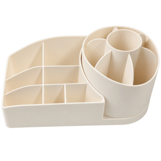 Organizator p/u cosmetica din plastic 14sec. 24*12*11cm