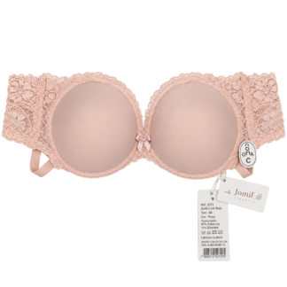 Sutien p/u dame o culoare,angelica, marginile dantelate