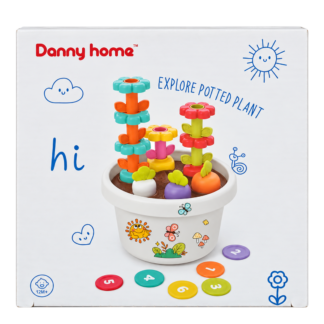 Sorter pu copii ghiveci cu flori Danny Home