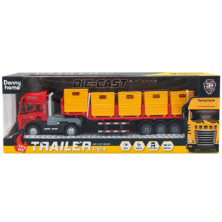 Masina camion cu 5 containere 38cm Danny Home