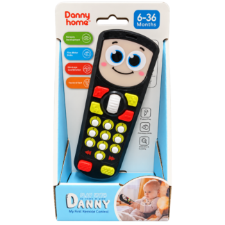 Jucarie plastic muzicala telecomanda 16cm Danny Home