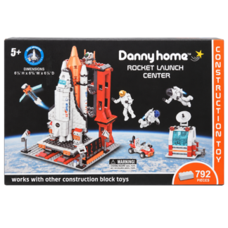 Конструктор пластиковый Rocket Launch Center 792предм. Danny Home
