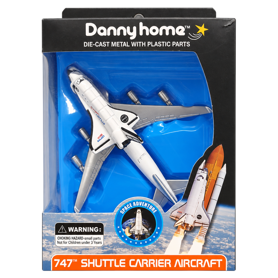 Avionul metal.cu naveta spațială 15cm Danny Home - Сleber