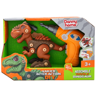 Jucarie dinosaur cu surubelinita 20cm Danny Home