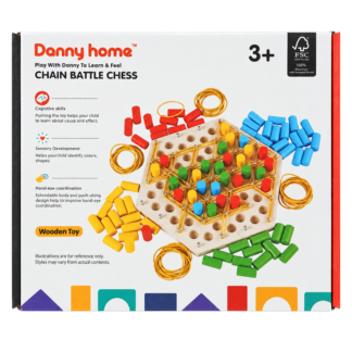 Joc de masa din lemn Chain Battle Chess Danny Home