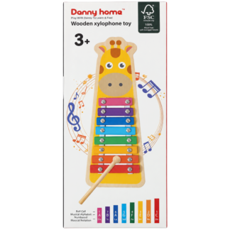Ксилофон деревянный, жираф Danny Home