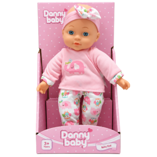 Jucarie pups moale 28cm Danny Baby