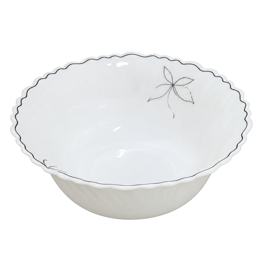 Farfurie ceramica adinca D17,5*6,5cm marg.sura floare Danny Home - Сleber