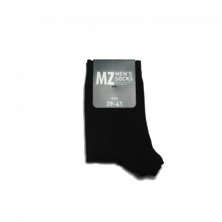 Носки мужские MZ black 39-41раз.