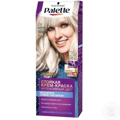 Краска д/волос PALETTE ICC C9 Пепельный блондин