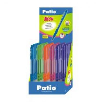 Ручка шариковая синяя Neon (Patio) 1