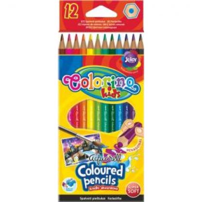 Creioane 12 culori Colorino (Patio) 1