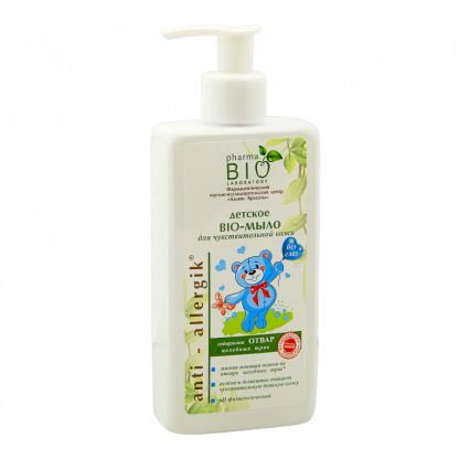 Жидкое мыло детское Pharma Bio 250мл для чувствительной кожи 1