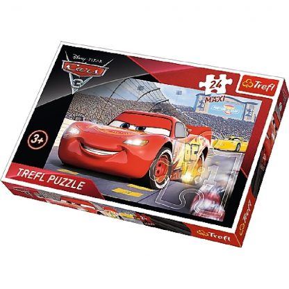 Puzzle Trefl 24 piese MAXI Cars3 60*40cm 3+ 1