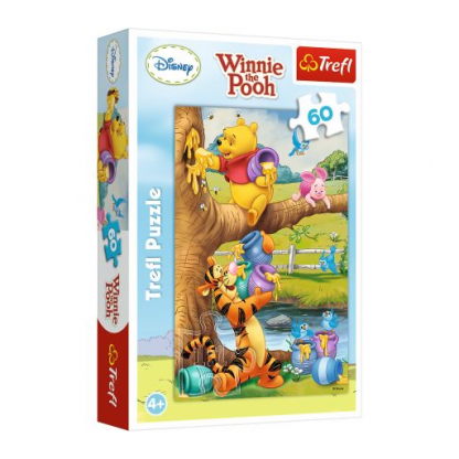 Puzzle Trefl 60 piese Winnie the Pooh 33*22cm 4+ 1