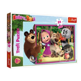Пазлы Trefl 24эл.MAXI Masha and the Bear 60*40см 3+
