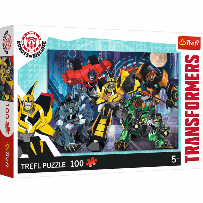 Puzzle Trefl 100piese Autobots team/Transformers 41*27,5cm 5+ 1