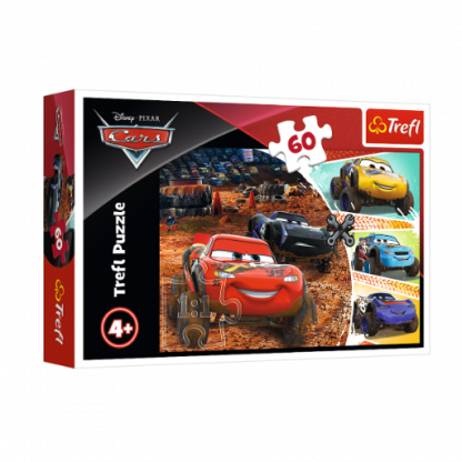 Puzzle Trefl 60 piese Cars 33*22cm 4+ 1