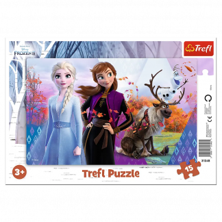 Пазлы Trefl 15эл. Anna and Elsa's Magical World