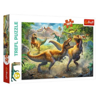 Puzzle Trefl 160 piese Tyrannosaurs 41*27,5cm 5+ 1