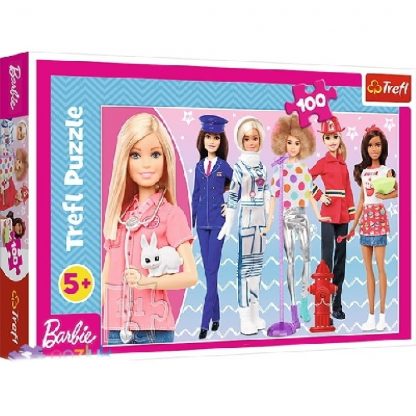 Puzzle Trefl 100 piese Barbie 41*27,5cm 5+ 1