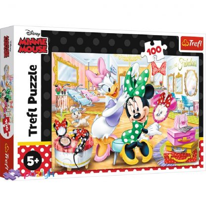 Puzzle Trefl 100 piese Minnie Mouse 41*27,5cm 5+ 1