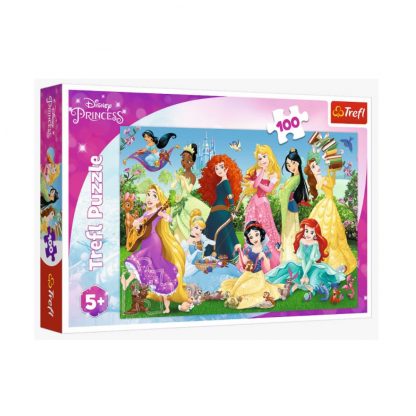 Puzzle Trefl 100piese Charming Princesses41*27,5 cm 5+ 1