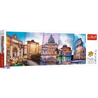 Пазлы Trefl 500эл.Panorama Travelling to Italy 66*23,7см