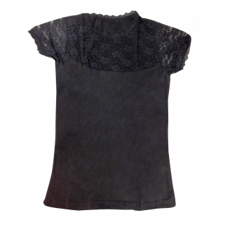 Футболка женская  раз.M-L-XL вверх кружева 2504